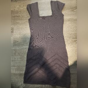 Elegant Black Cap Sleeve Dress